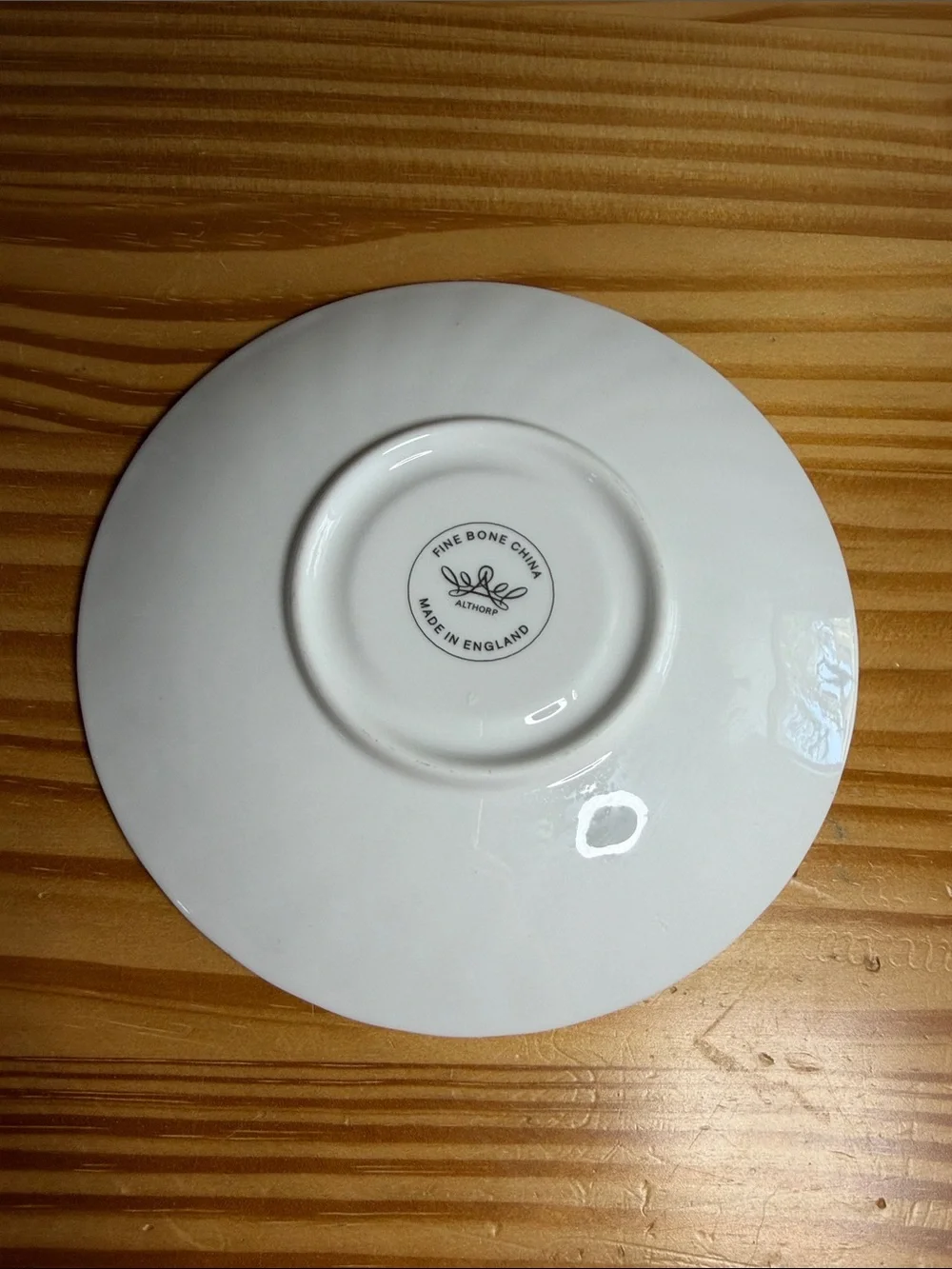 Rare Althorp Fine Bone China Princess Diana Rose Teacup Saucer Set